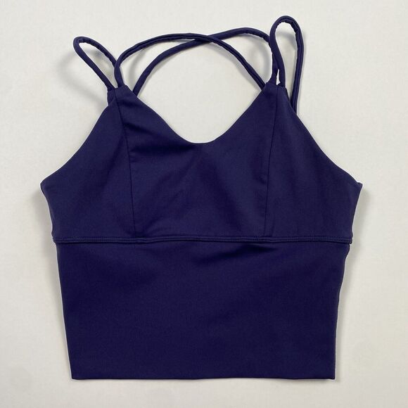 Pineapple Clothing Legging & Bra Top 2-Piece Set‎ Navy Women Size XS Pre-Owned - Picture 2 of 14